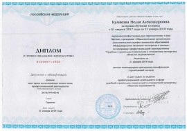 Диплом по специальности строительный эксперт